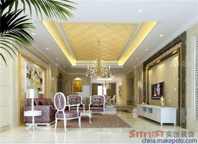 【供應中隆國際御璽200平大戶型現(xiàn)代歐式裝修】價格,廠家,圖片,建筑裝飾,實創(chuàng)家居裝飾集團(長沙)-